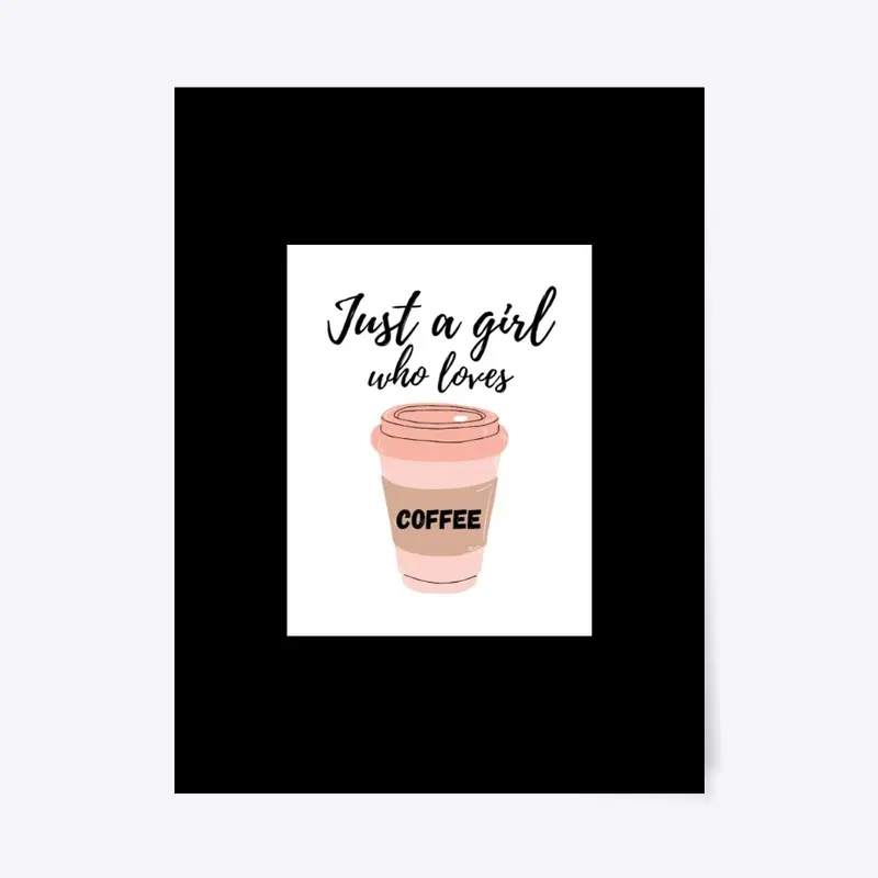 Girls who loves coffee